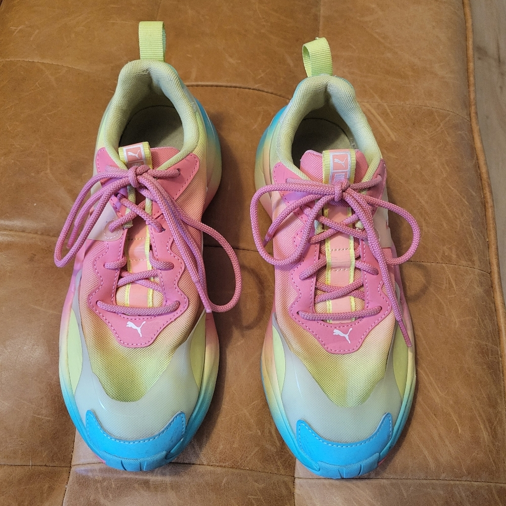 Puma x Free People Rainbow Sneakers Size 7